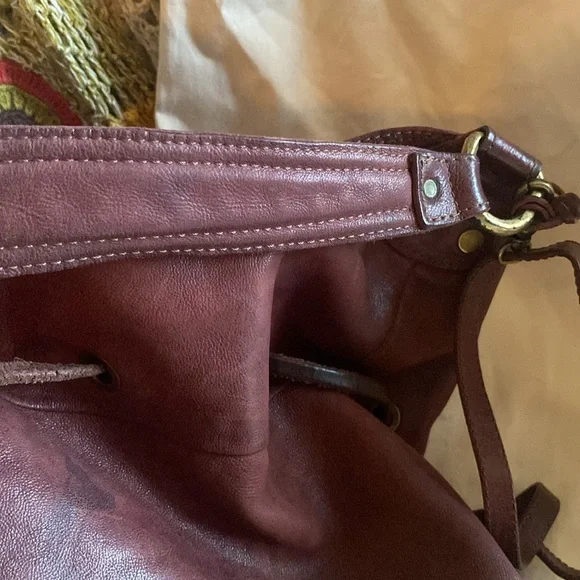 A.S 98 leather bucket bag